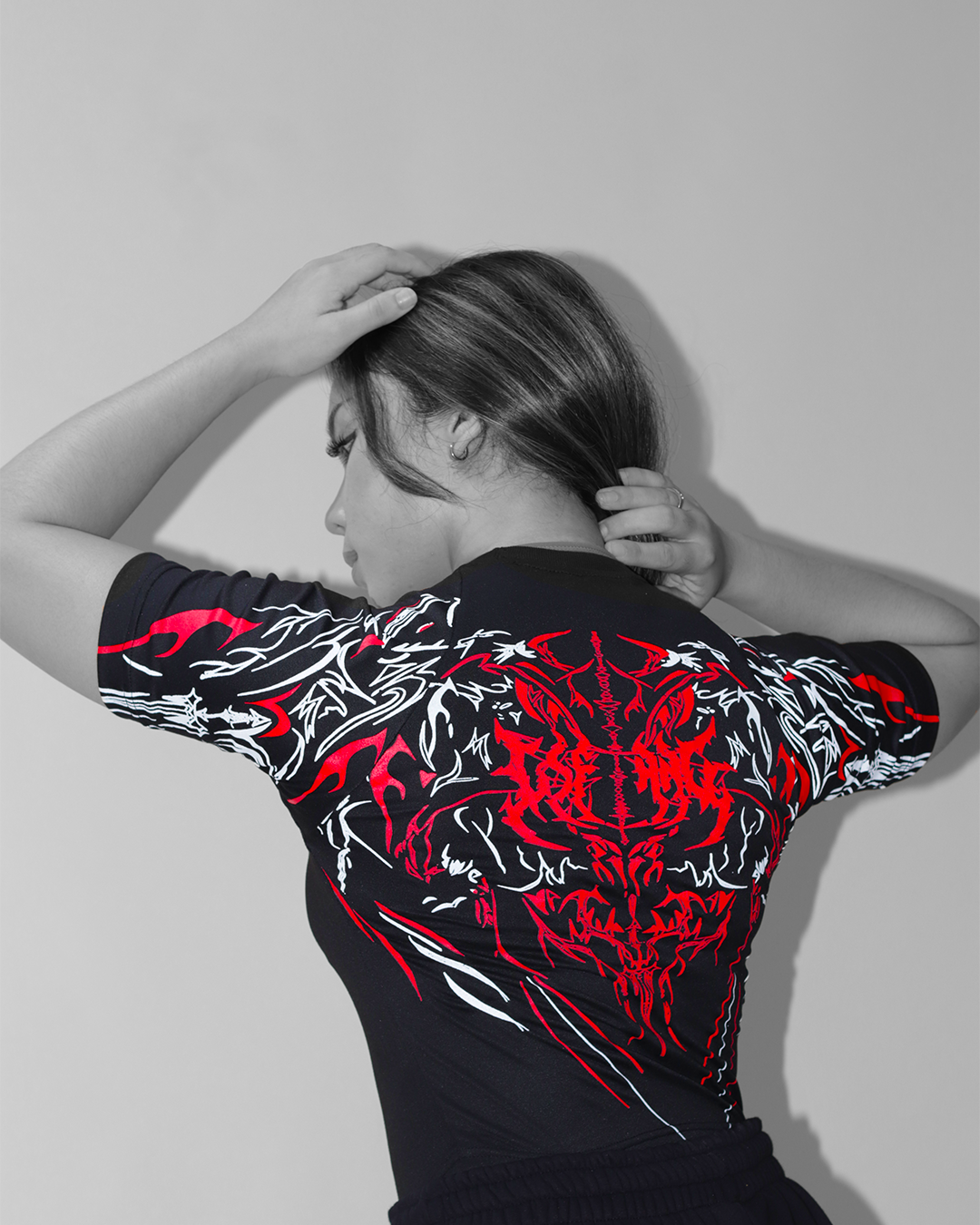 Oblivion Cropped Compression Shirt