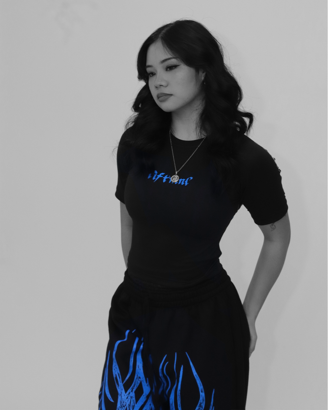Oblivion Cropped Compression Shirt