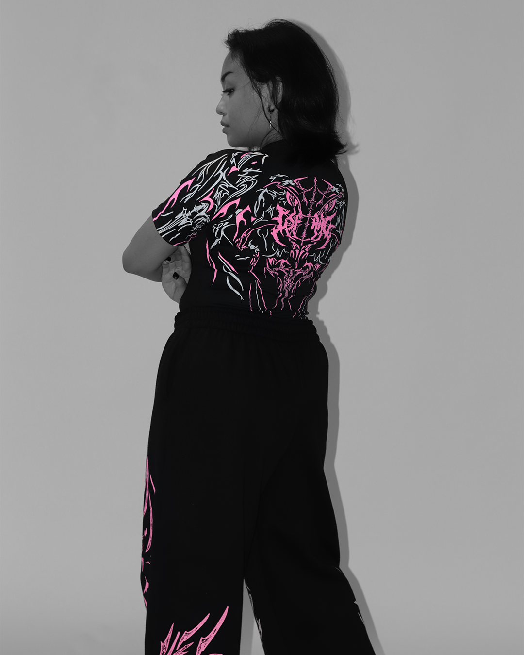 Oblivion Cropped Compression Shirt