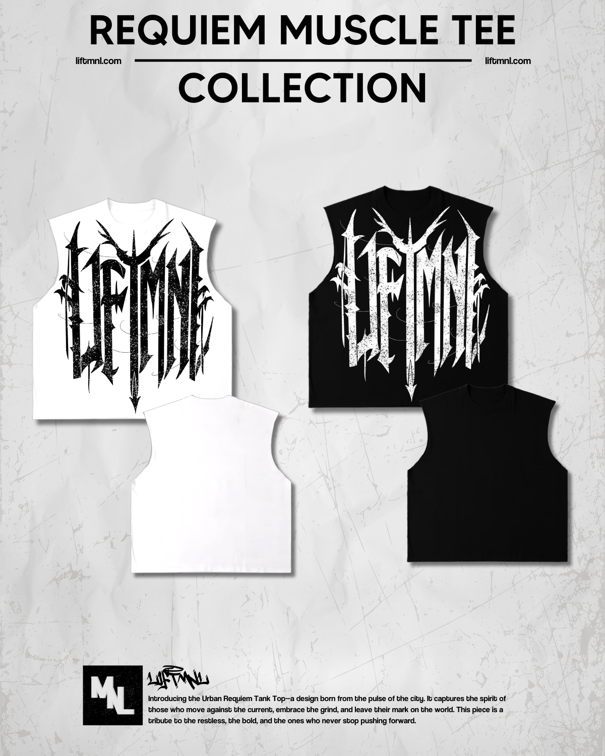 Urban Requiem Muscle Tee Collection