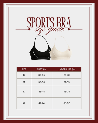 Ascent Sports Bra - Ivory