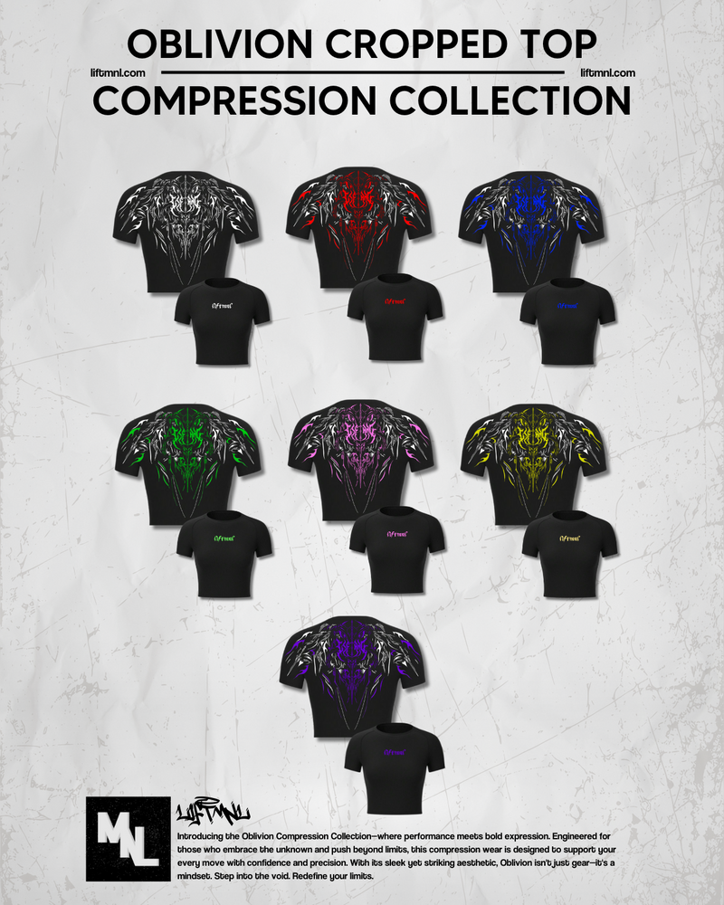 Oblivion Cropped Compression Shirt