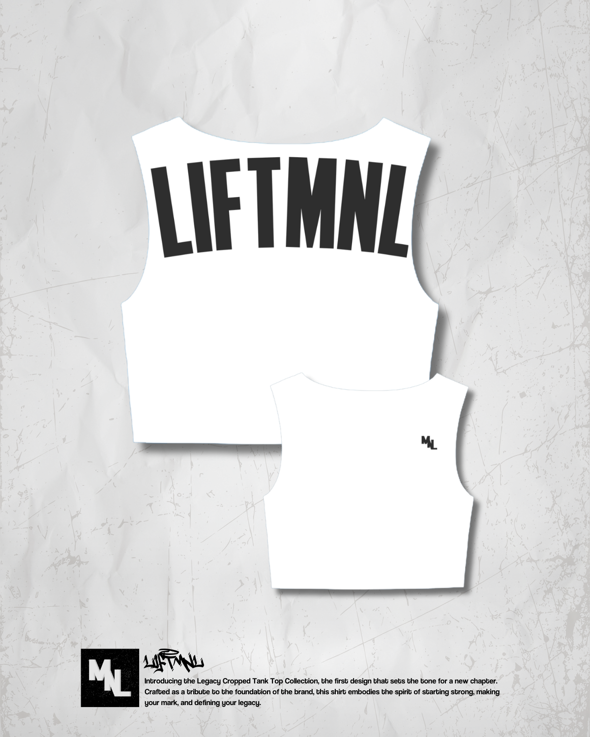 Legacy Cropped Muscle Tee