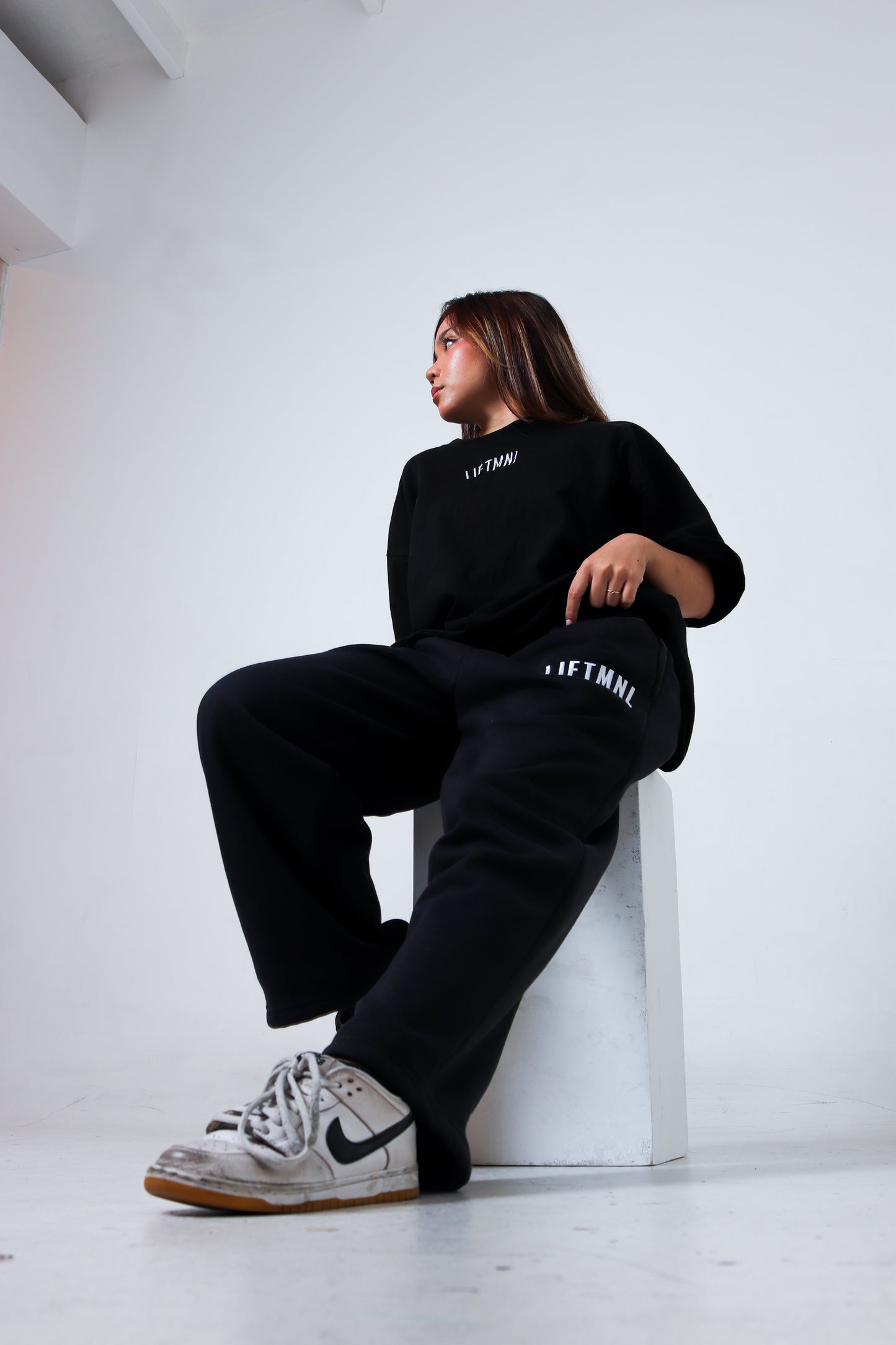 Elevation Oversized Shirt | Black Colorway