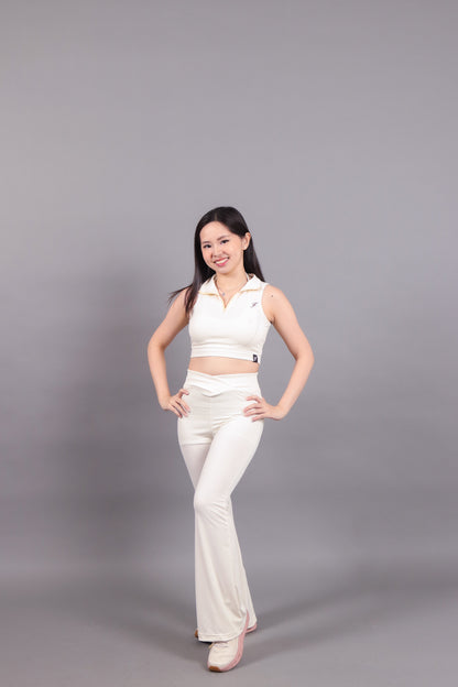 Ascent Flare Leggings - Ivory