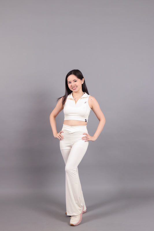 Ascent Flare Leggings - Ivory