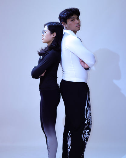 Mono Long Sleeve Quarter Zip Compression Shirt