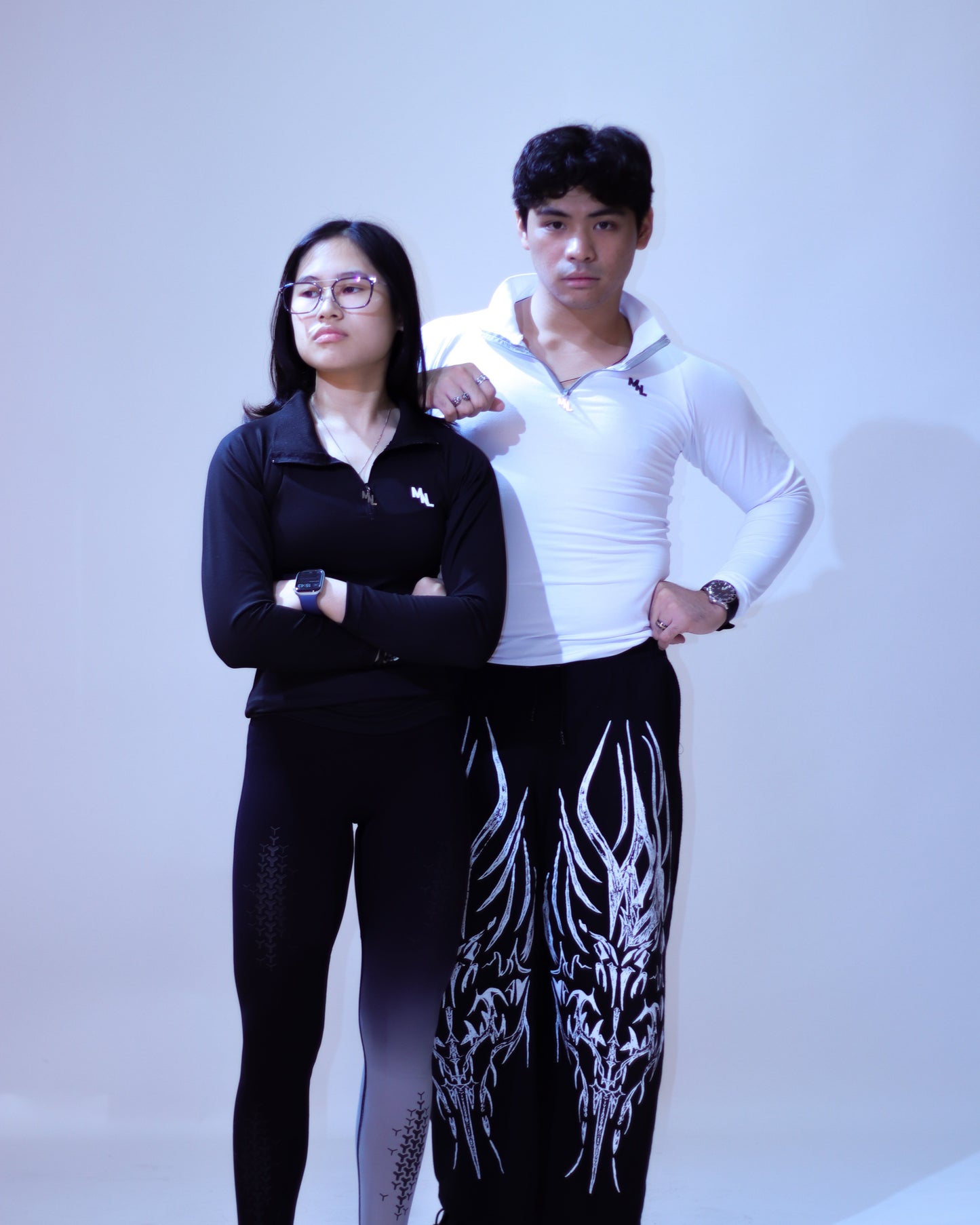 Mono Long Sleeve Quarter Zip Compression Shirt