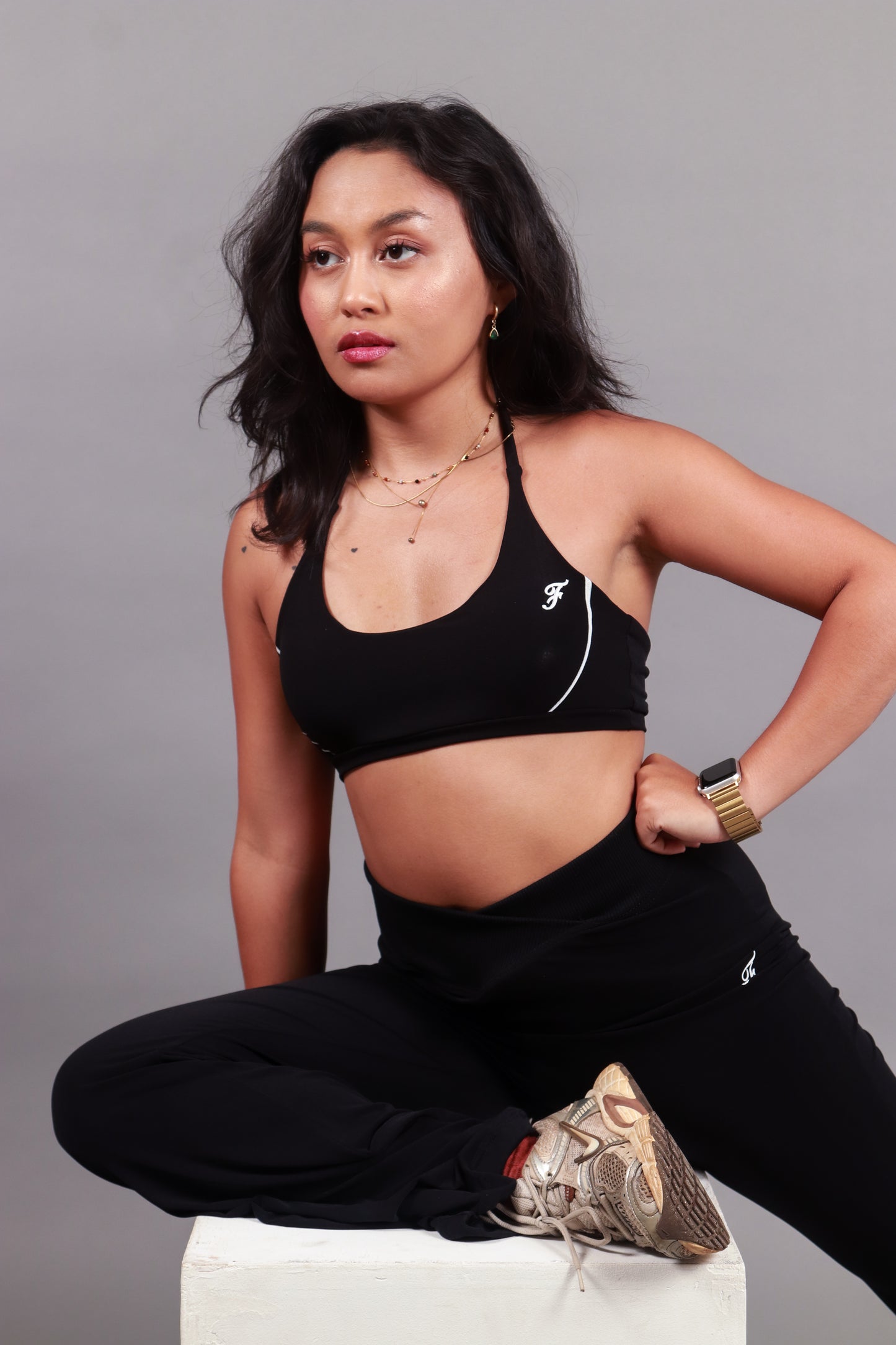 Ascent Sports Bra - Noir