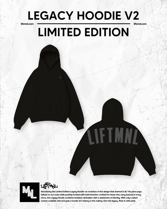 Legacy Hoodie Black Limited Edition